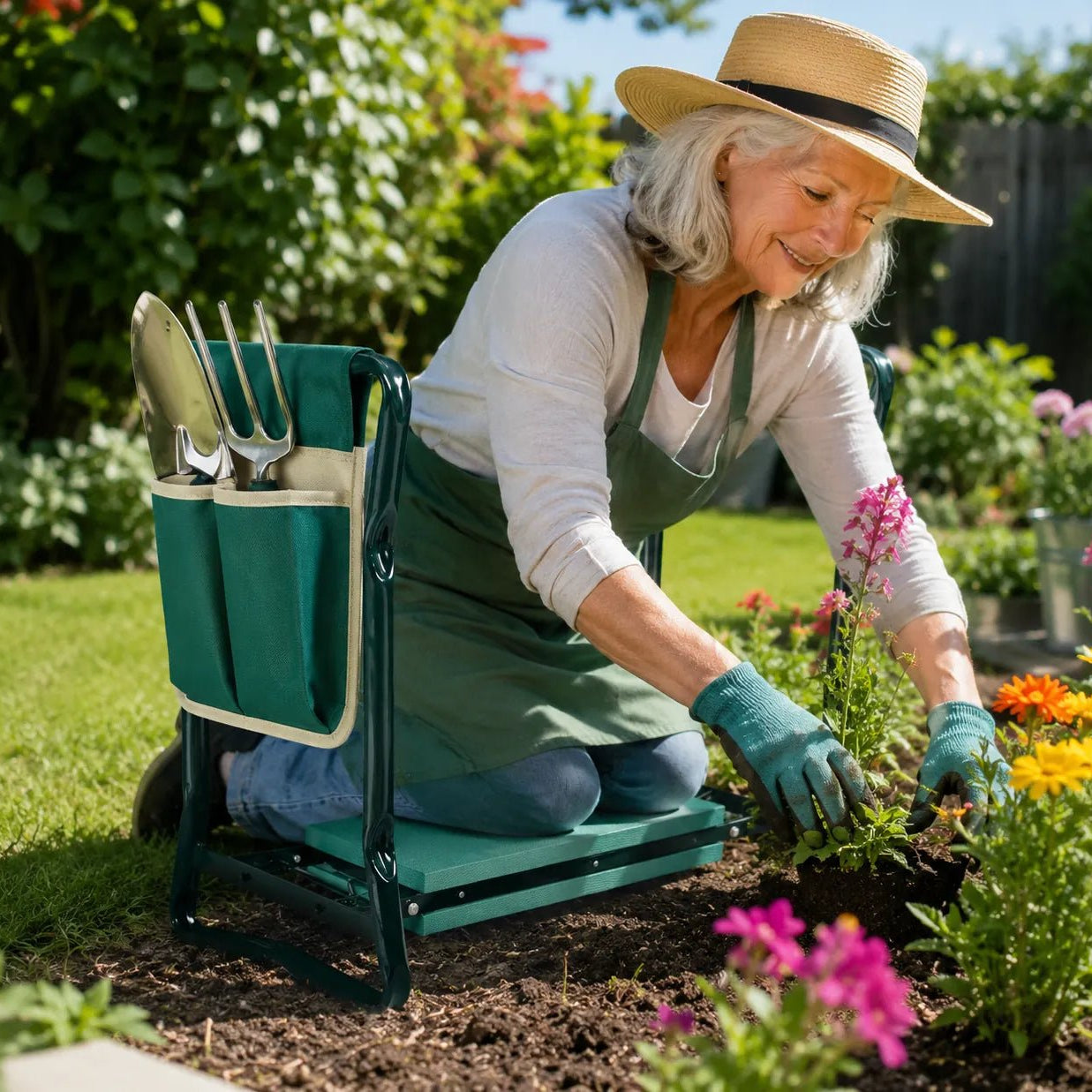 The Garden Kneeler & Seat - Granny Garden